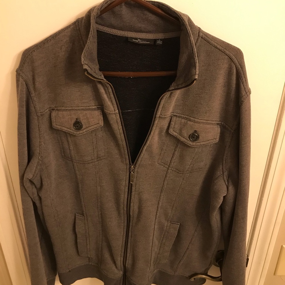 Marc Anthony Lightweight Full Zip Jacket